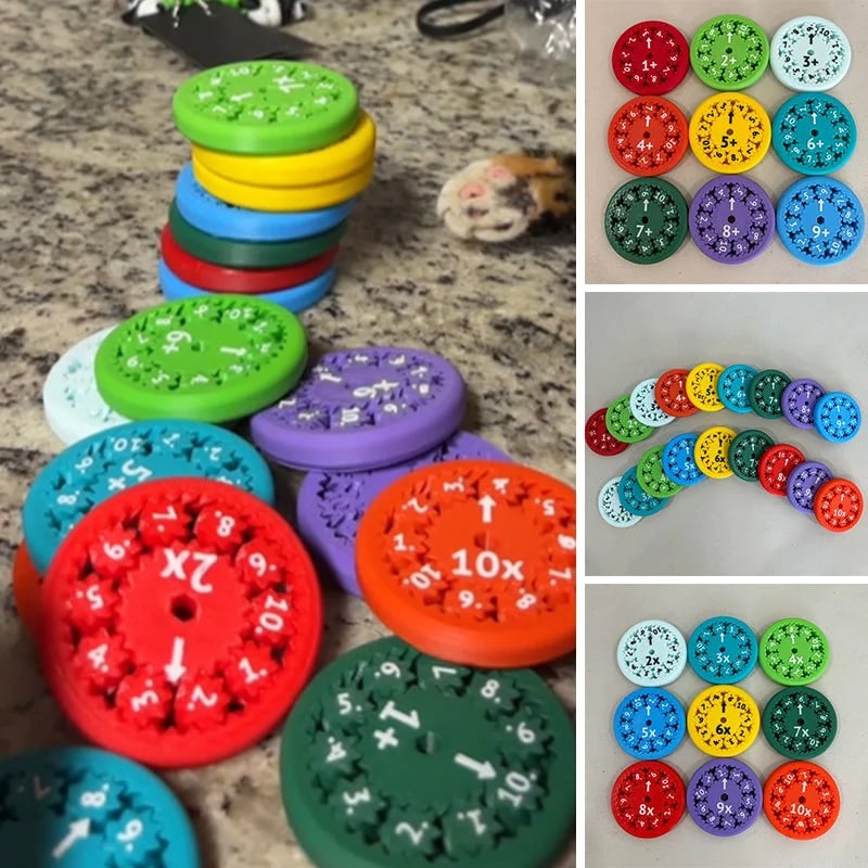 🔥Math Facts Fidget Spinners