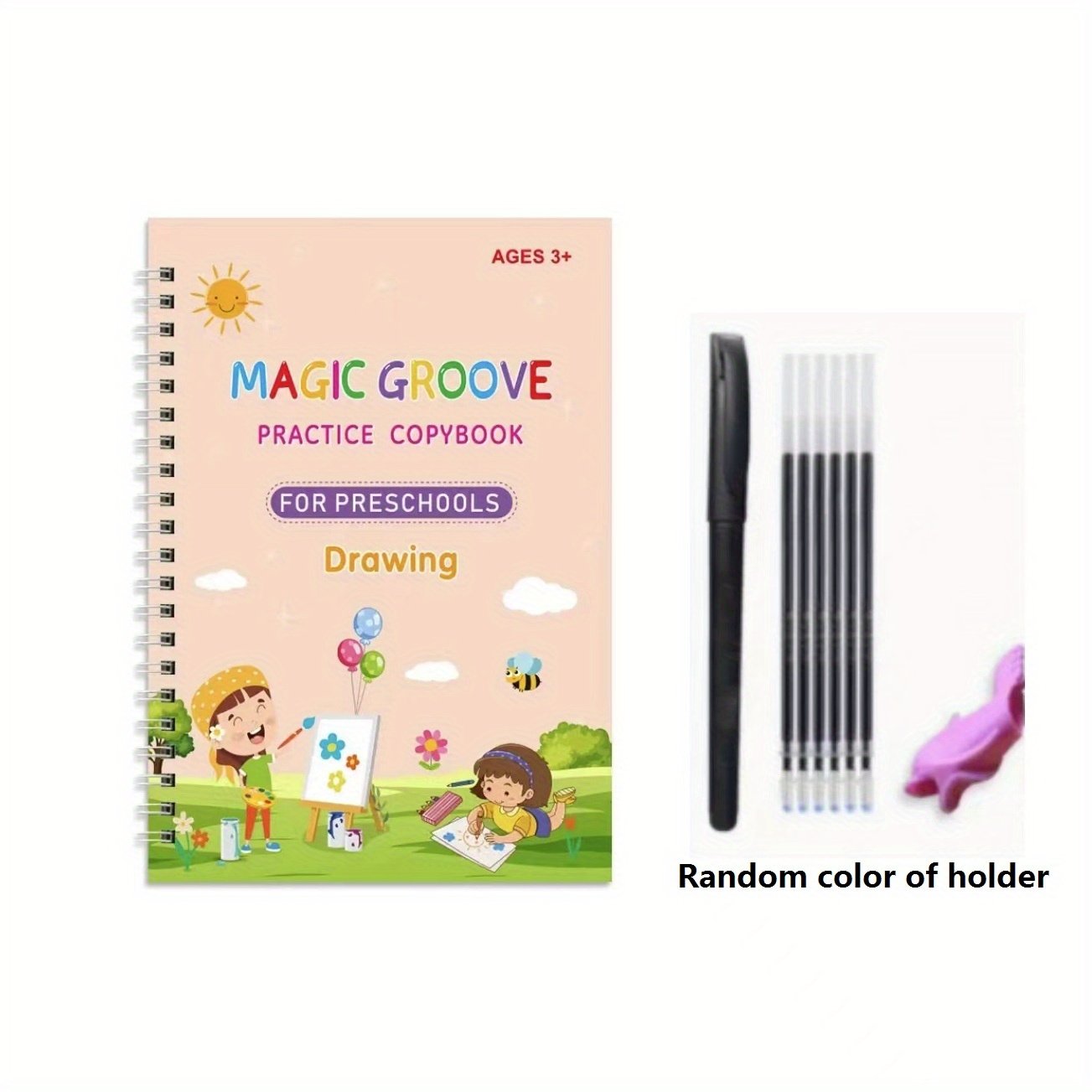 🎉LAST DAY 49% OFF - Reusable Copybook With Pen (writing will disappear)