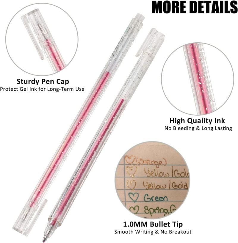 🔥Glitter Gel Pen Set (8 Colors)