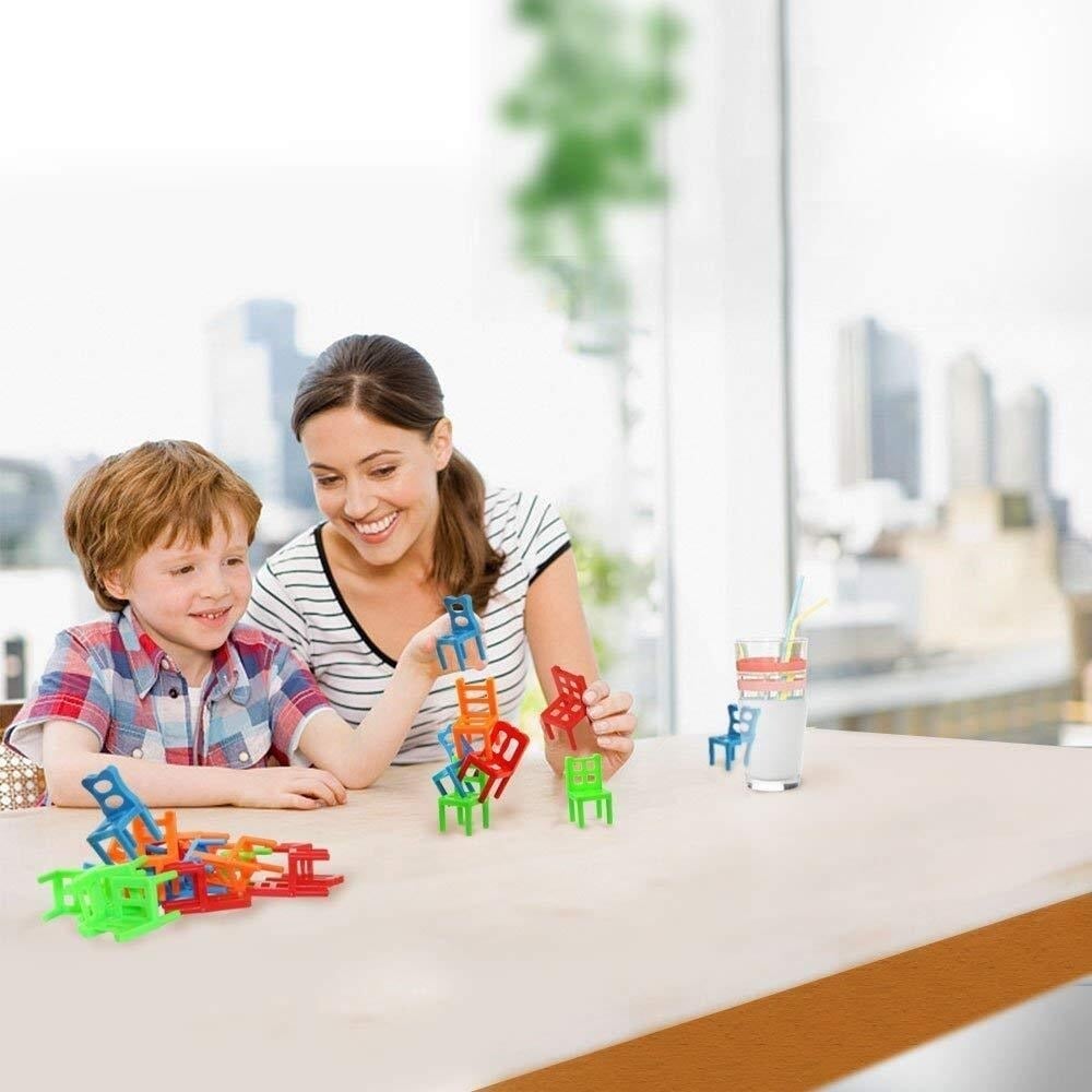 Christmas Hot Sale 49% OFF - Chairs Stacking Tower Balancing Game (18pcs)
