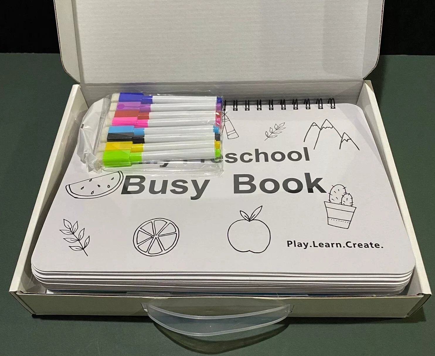 🔥My Preschool Busy Book📚 🎅Best Christmas Gift for kids
