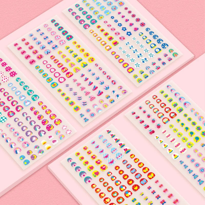 🌸Kids Nail Stickers (520pcs)