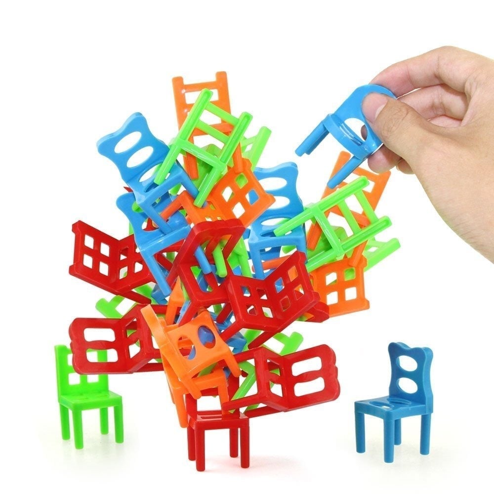 Christmas Hot Sale 49% OFF - Chairs Stacking Tower Balancing Game (18pcs)