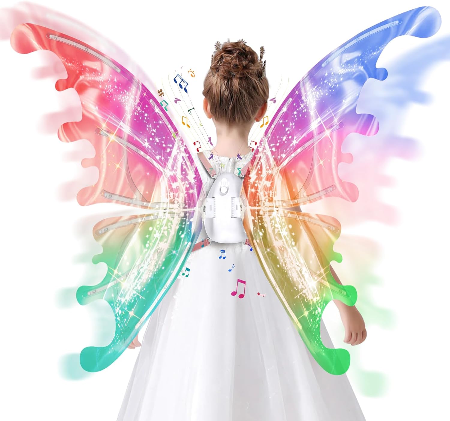 🎅2024 Christmas Gift 🦋Electric Butterfly Wings With Music Lights