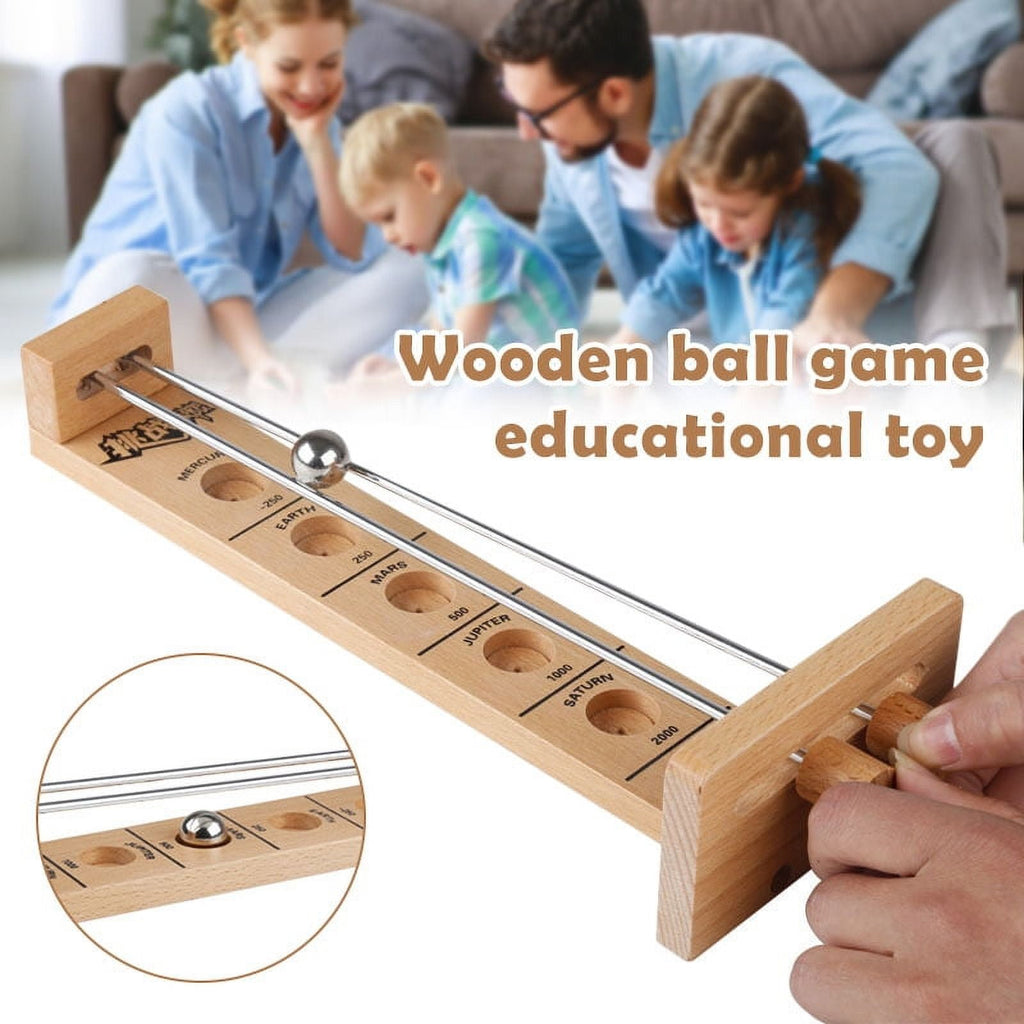 🔥Hot Sale🔥Wooden Ball Toy Shoot The Moon Games