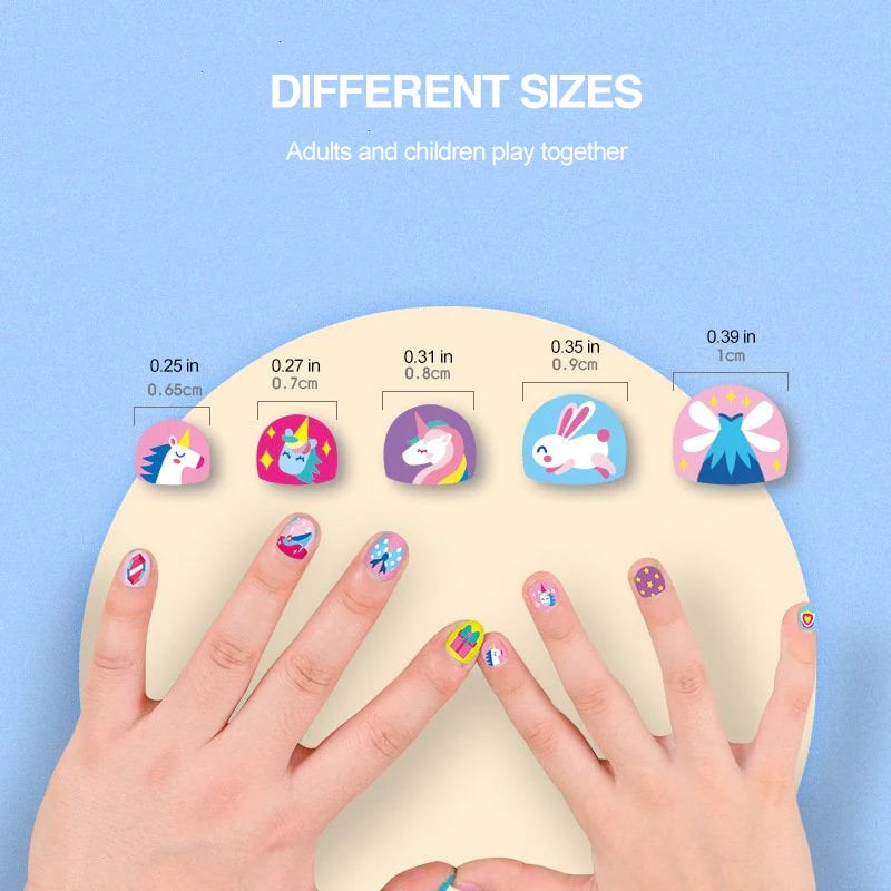 🌸Kids Nail Stickers (520pcs)