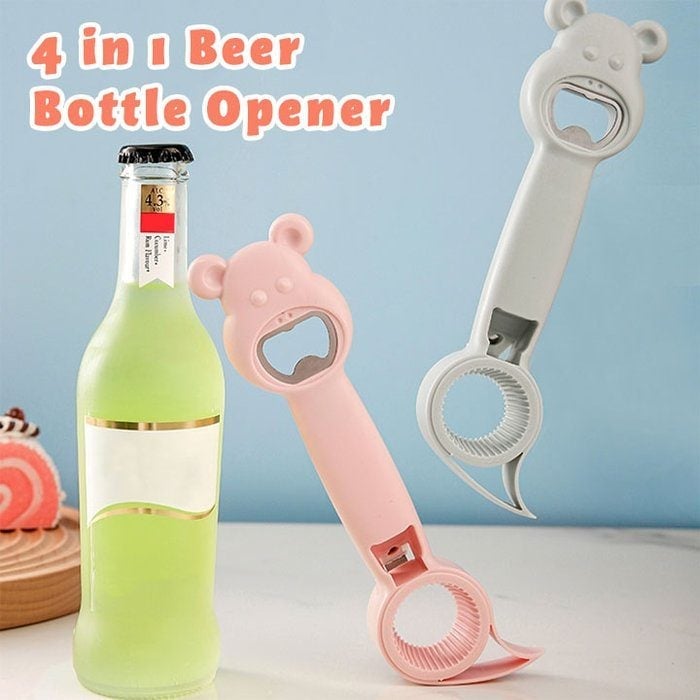 🔥2023-Christmas Hot Sale🔥 New 4 in 1 bottle opener