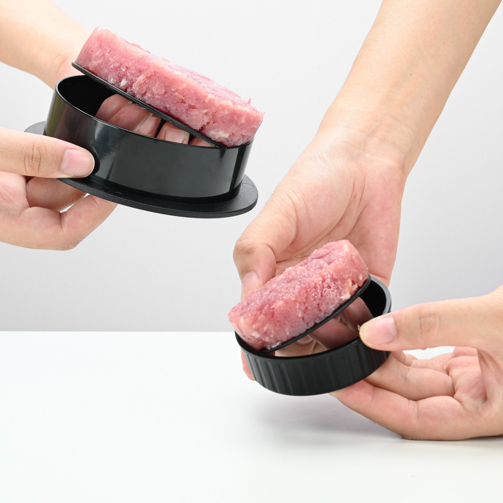 3-in-1 Burger Extrusion Molding Machine Meat Press Tool