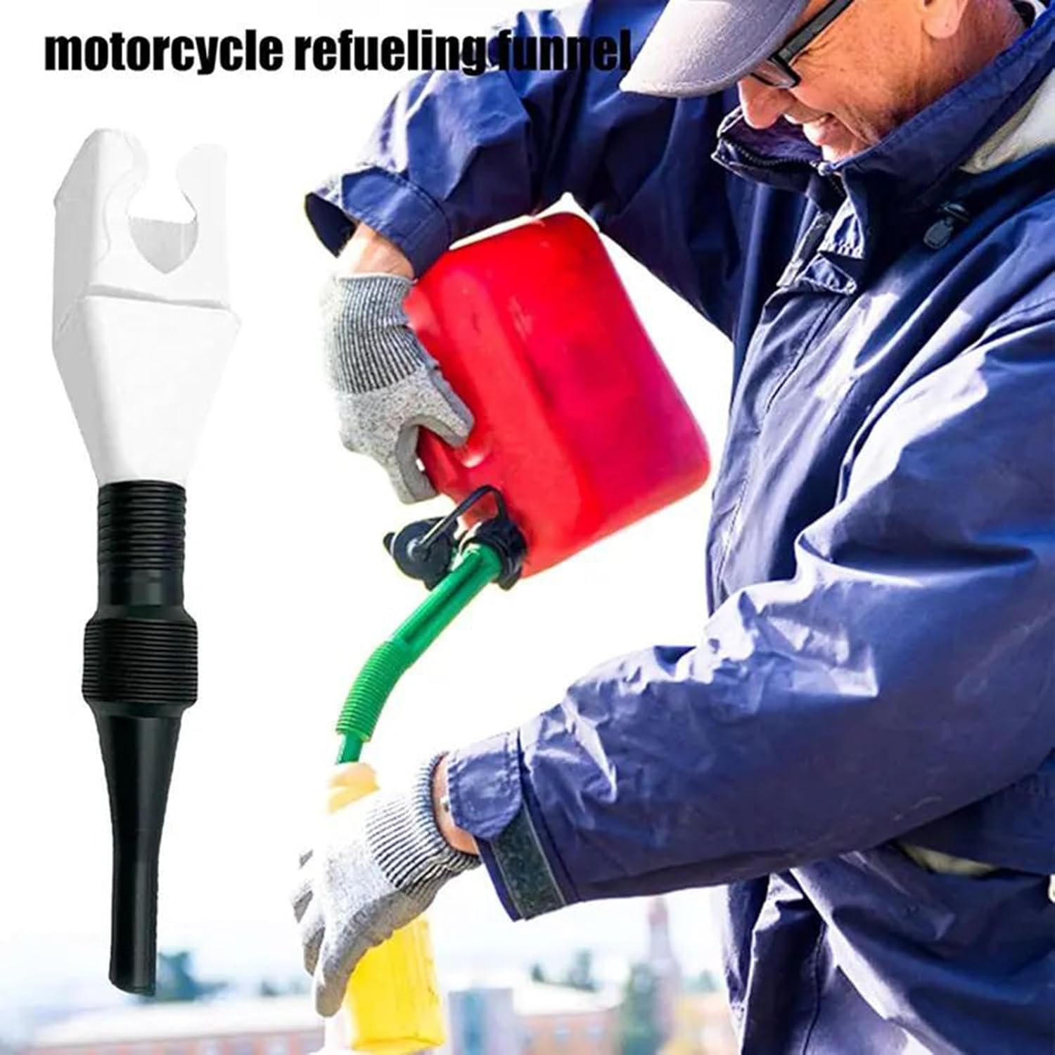 🔥Father's Day Sale 49% OFF - Retractable Auto Fuel Funnel