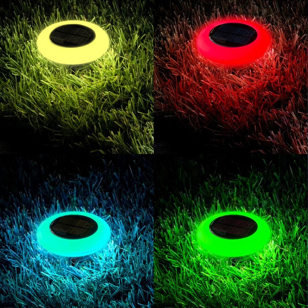 ✨Perfect home upgrade 👍Solar lights outdoor led colorful lights 🌈-BUY 2 GET 1 FREE