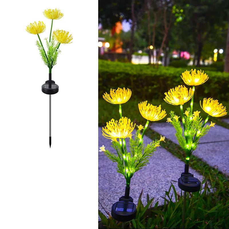 💐Waterproof Solar Flower Lights