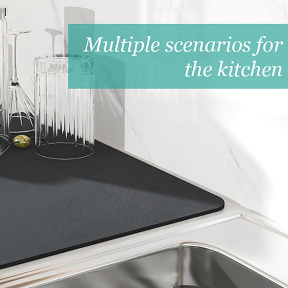 🔥2023 New Kitchen Super Absorbent Draining Mat