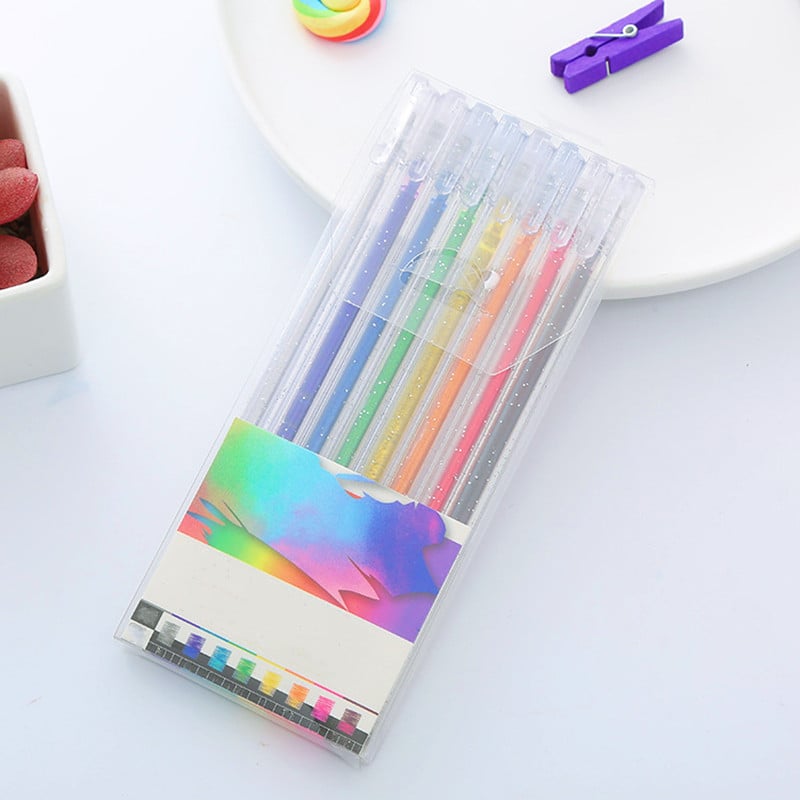 🔥Glitter Gel Pen Set (8 Colors)