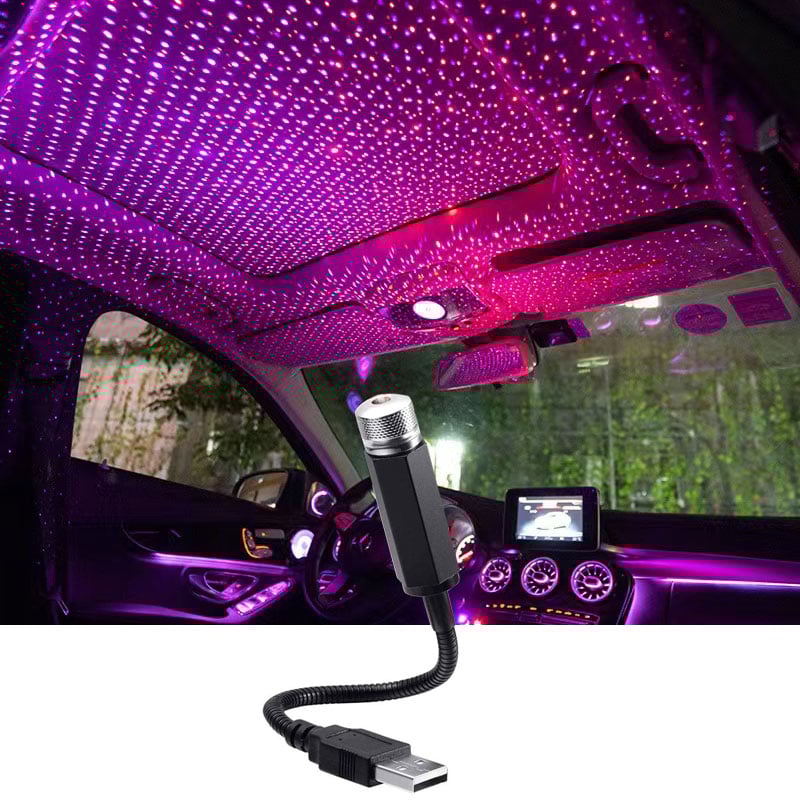 USB Light car star projector