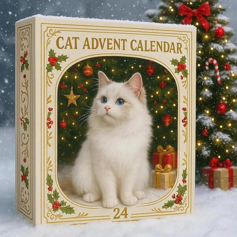 🎄Christmas Sale 49% Off 🐱2025 Cat Lovers Advent Calendar