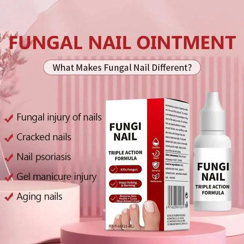 🎄LAST DAY 49%OFF🔥Toenail Fungus Treatment Extra Strength Solution-👨‍⚕️ American Academy of Dermatology (AAD) Approved