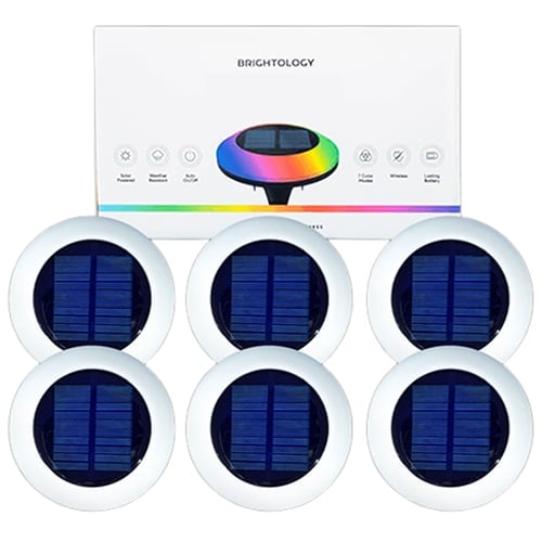 ✨Perfect home upgrade 👍Solar lights outdoor led colorful lights 🌈-BUY 2 GET 1 FREE