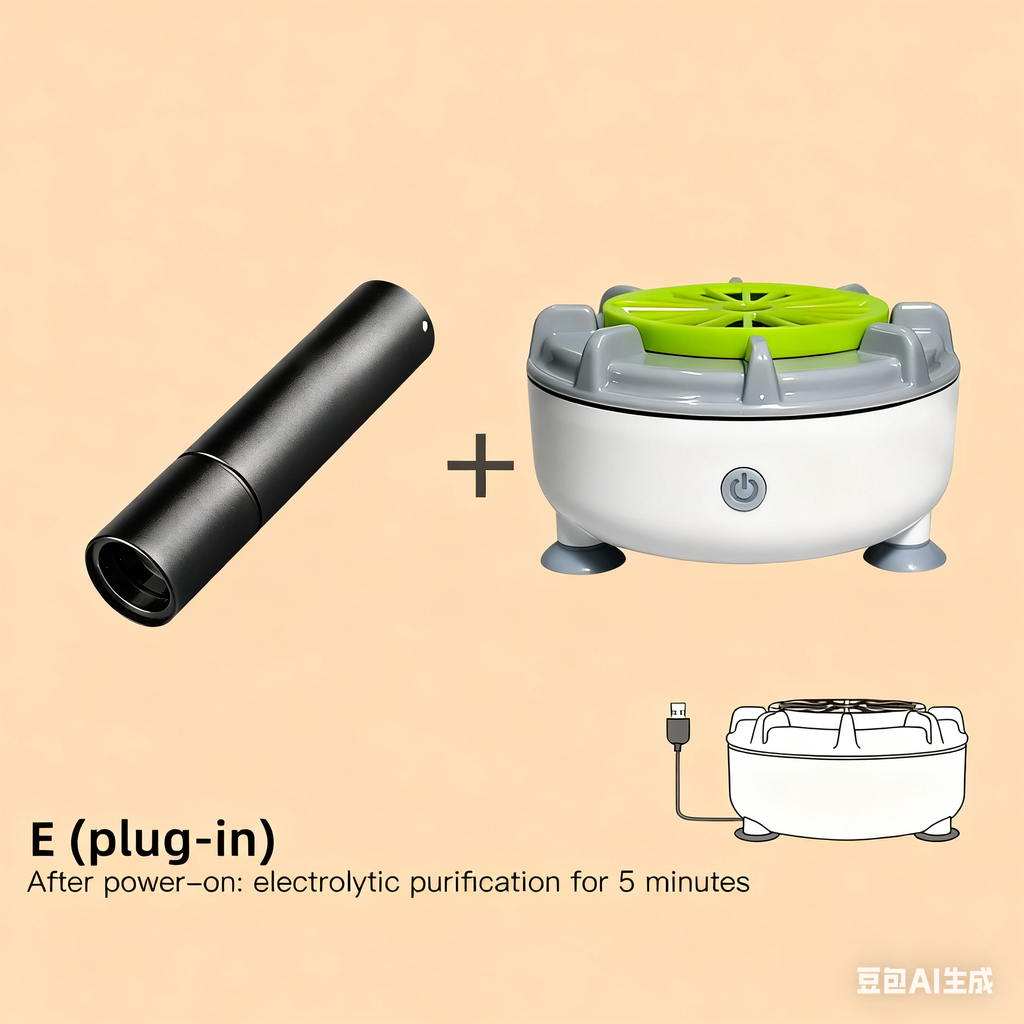 🛡️UV Black Light Flashlight for Vegetable Inspection