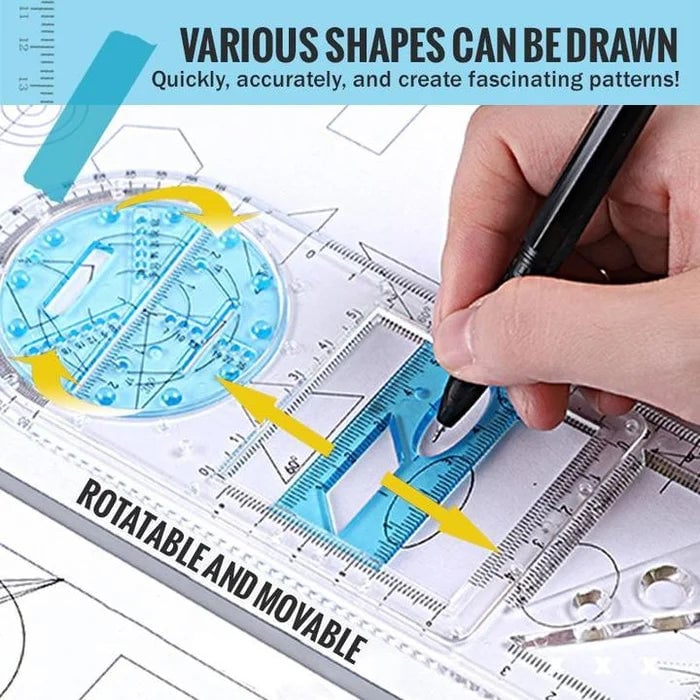 🔥Hot Sale🔥Multifunctional Geometric Rulers
