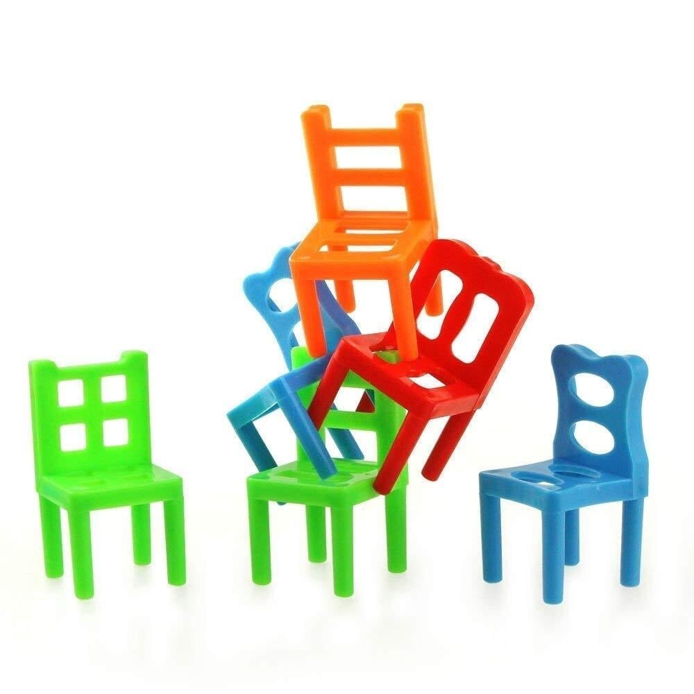 Christmas Hot Sale 49% OFF - Chairs Stacking Tower Balancing Game (18pcs)
