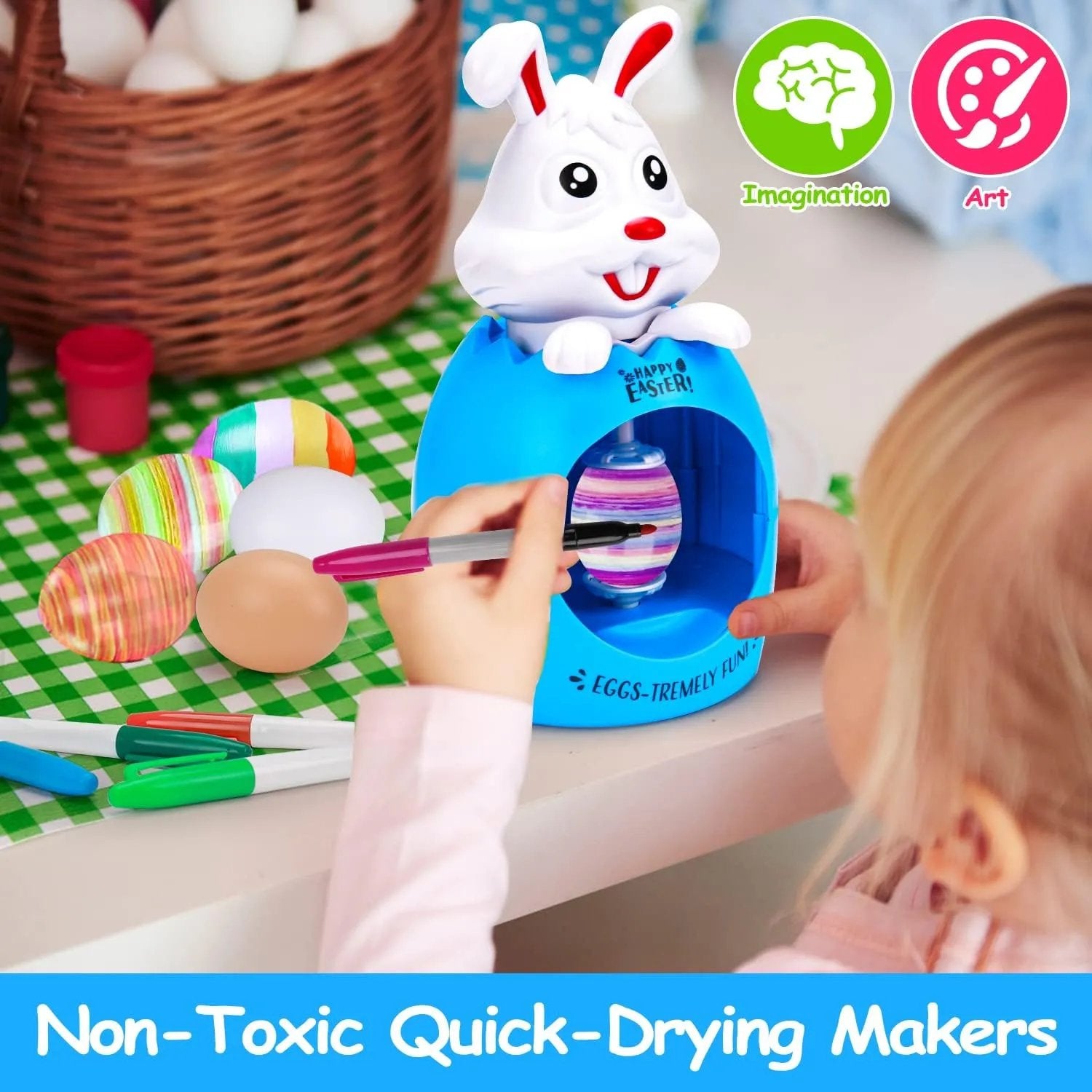 🐰Easter Egg Decorating Kit - Perfect Easter Gifts for Kids🐣