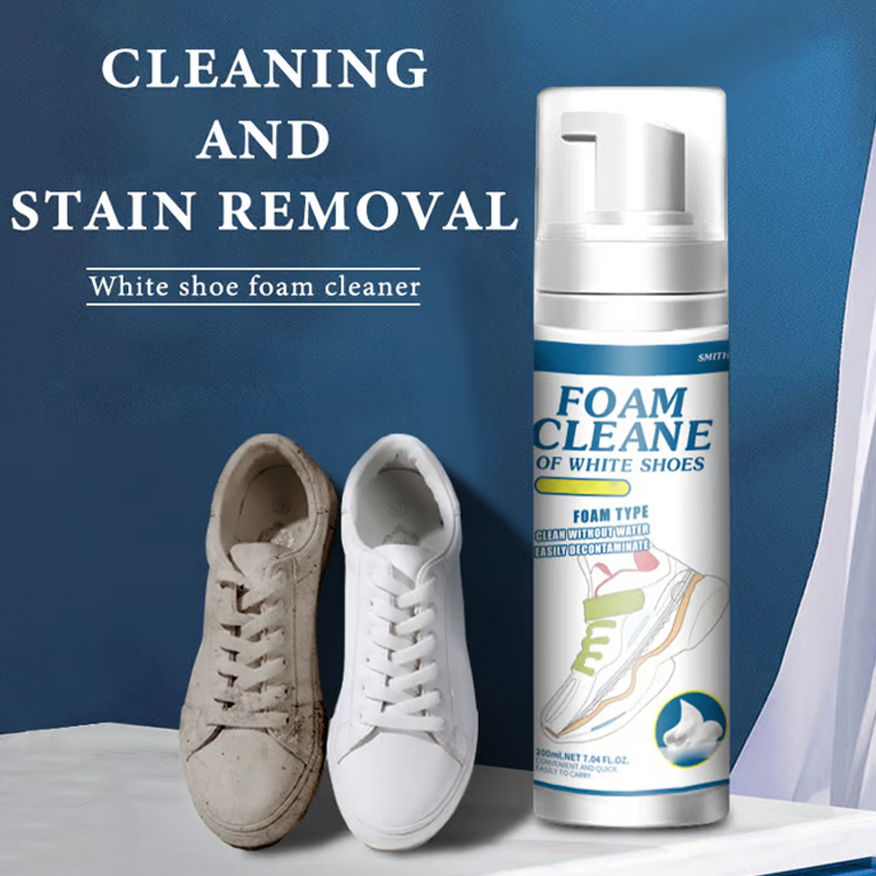 ⏳Universal Portable No-Rinse Foam Cleaner for Shoes